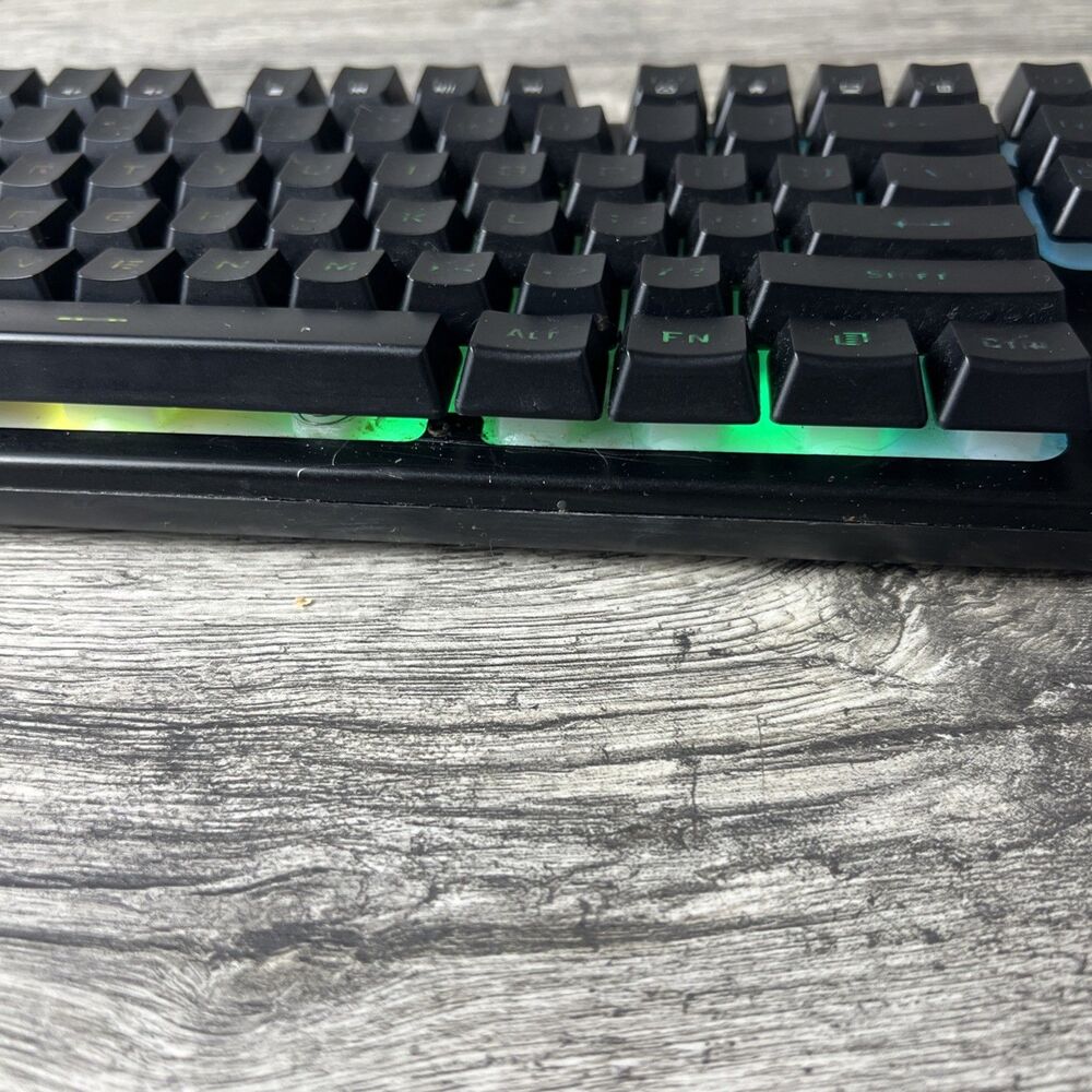 iBUYPOWER KB-IBP-2210 Wired RGB Gaming Keyboard — Tested Working - Picture 2 of 9